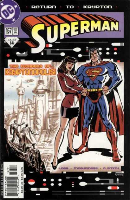 Superman (1987) 167 - City - Lois Lane - Kryptonopolis - Krypton - Woman