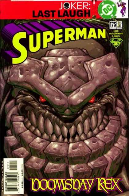 Superman (1987) 175 - Doomsday - Joker - Doomsday Rex - Dc - Boomsday Rex - Ed McGuinness