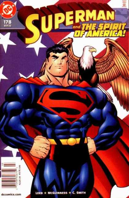 Superman (1987) 178 - Eagle - Flag - Ed McGuinness