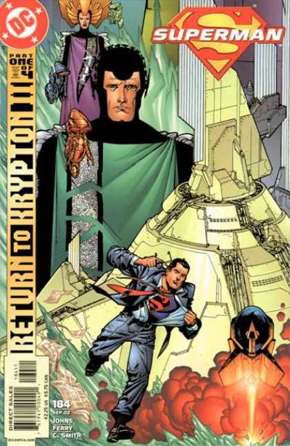 Superman (1987) 184 - Krypton - Jor-el - Dc Comics - 184 - C Smith - Kilian Plunkett