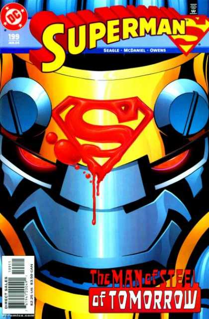 Superman (1987) 199 - Super-metal - Tomorrow Is Metal-day - Need A Super Can-opener - Magnetic Villain - Rusty Rub Out