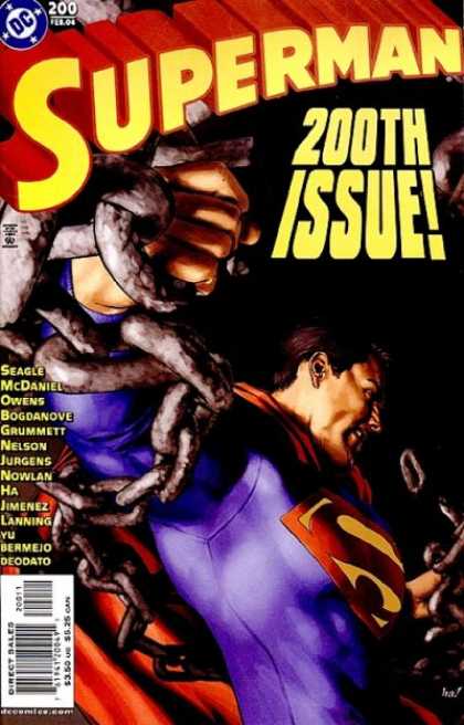 Superman (1987) 200 - Chains - Gene Ha