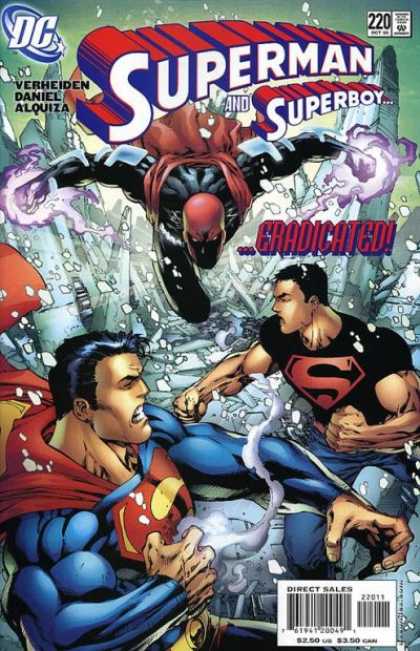 Superman (1987) 220 - Eradicated - Superboy - Verheiden - Alquiza