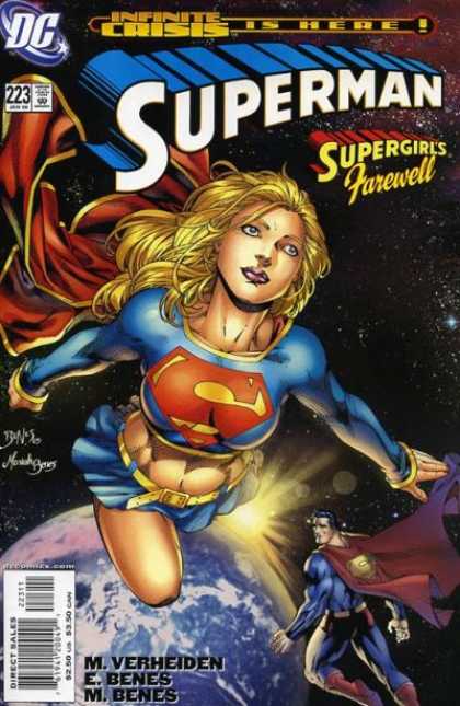 Superman (1987) 223 - Supergirl - Verheiden - Benes - Earth - Space - Ed Benes, Rod Reis