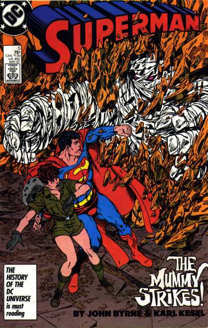 Superman (1987) 5 - Mummy - Lois Lane - John Byrne