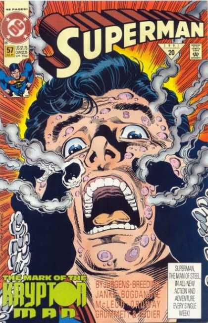 Superman (1987) 57 - Krypton Man - Krypton - Superman - Mark Of Krypton Man - Dc Superman