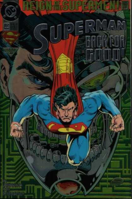 Superman (1987) 82 - Cape - Dan Jurgens