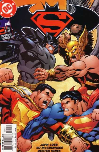 Superman/ Batman 4 - Direct Sales - Superhero - Jeph Loes - Ed Mcguinness - Dexter Vines