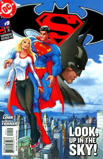 Superman/ Batman 9 - Loeb - Turner - Flying - Look - City