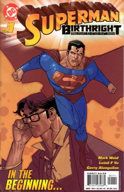 Superman: Birthright 1 - Dc - No 1 - Glasses - Clark Kent - Beginning - Leinil Yu