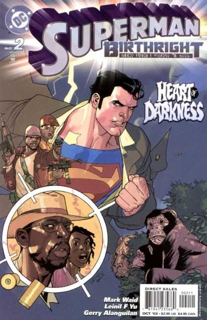 Superman: Birthright 2 - Back In Action - S Is The Word - Militant Monkeys - Target Shocked - Crack In The Sky - Leinil Yu
