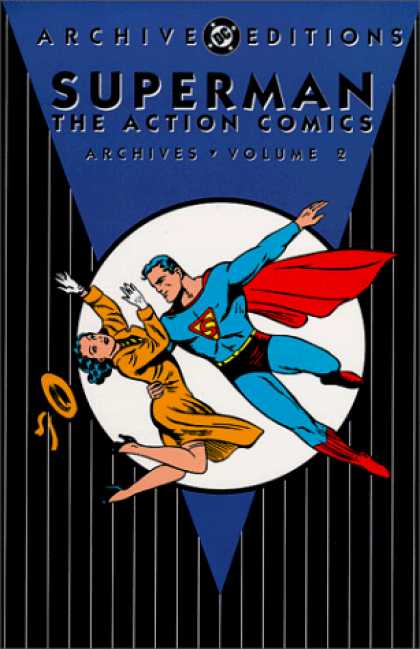 Superman Books - Superman The Action Comics Archives, Vol. 2 (DC Archive Editions)