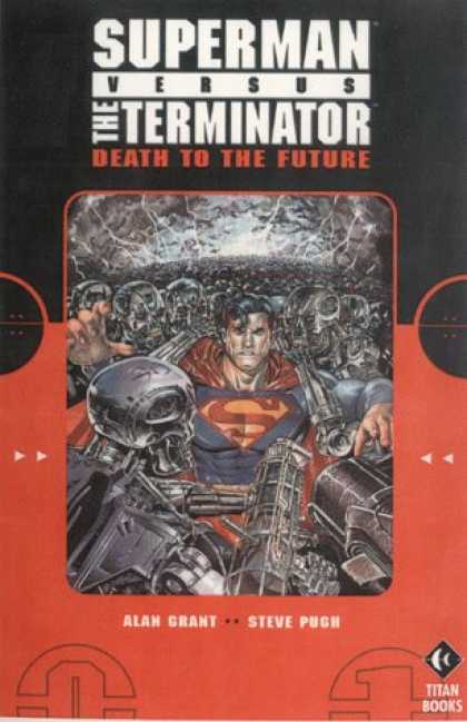 Superman Books - Superman Vs. Terminator: Death to the Future