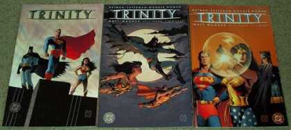 Superman Books - Trinity Batman Superman Wonder Woman # 1, 2 and 3. (The Complete Three Part Limi