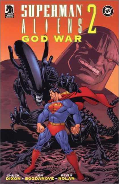 Superman Books - Superman/Aliens 2: God War
