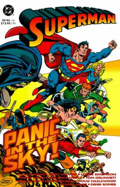 Superman Books - Superman: Panic in the Sky