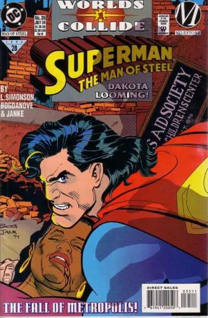 Superman Books - Superman: The Man of Steel, #35 (Comic Book)