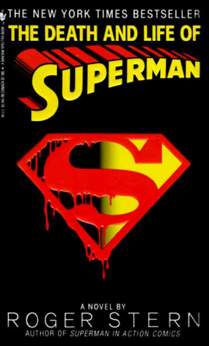 Superman Books - The Death and Life of Superman