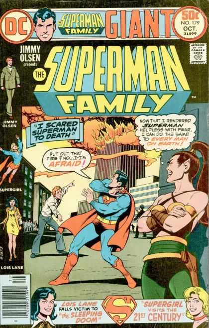 Superman Family 179 - Supergirl - Building On Fire - The Sleeping Doom - Lois Lane - Jimmy Olsen