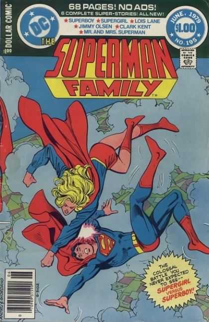 Superman Family 195 - Superboy Versus Supergirl - Supergirl - Dc Comics - Lois Lane - Clark Kent - Dick Giordano, Ross Andru