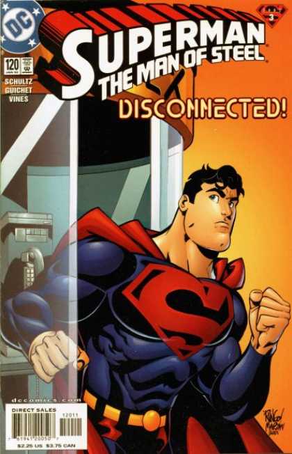 Superman: Man of Steel 120 - Disconnected - Superman - Schultz Guichet Vines - Direct Sales - Telephone