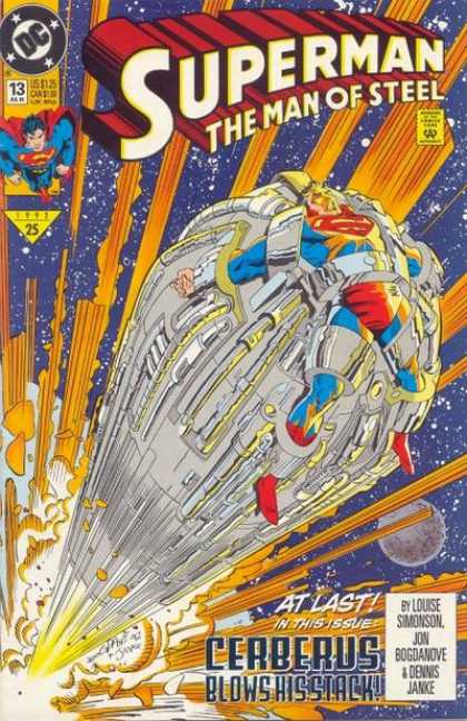 Superman: Man of Steel 13 - Cerberus - At Last - Explosion - Outer Space - Planets