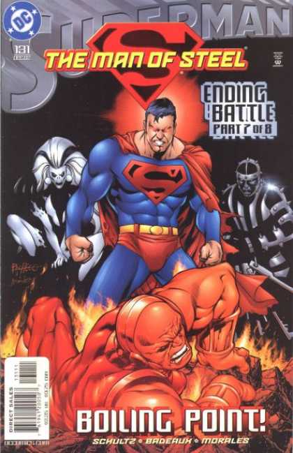 Superman: Man of Steel 131 - Super Man - The Man Of Steel - Masks - Furious - Muscles