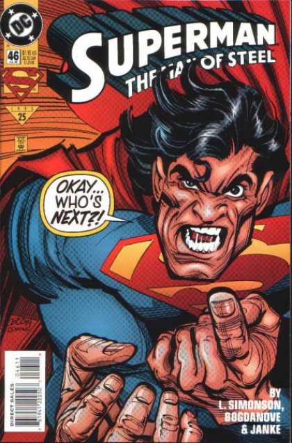 Superman: Man of Steel 46 - Super Hero - Clarke Kent - Smallville - Metropillise - Super Strength