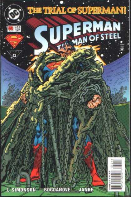 Superman: Man of Steel 50 - Chain - Man - Guy - People - Hero
