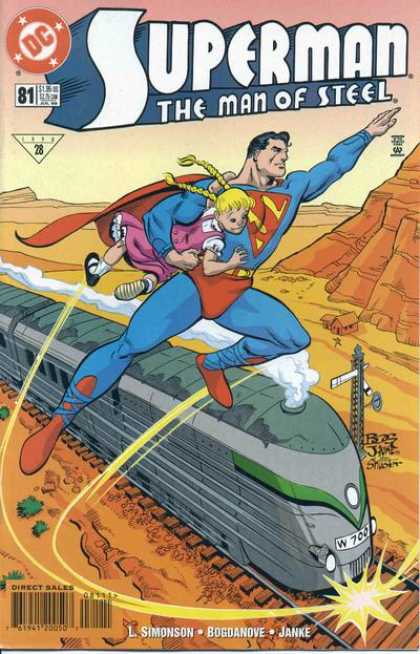 Superman: Man of Steel 81 - 81 - Bullettrain - Simonson - Bogdanove - Janke
