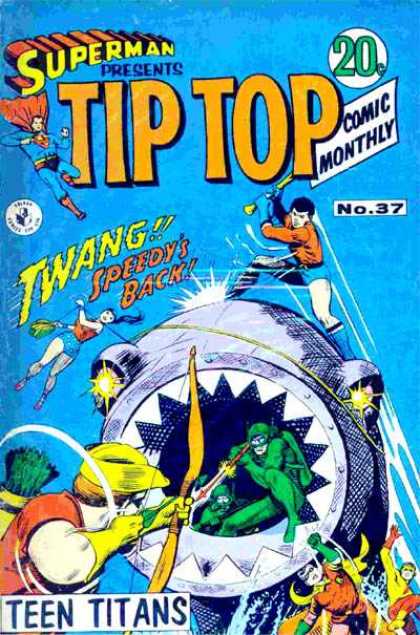 Superman Presents Tip Top 37 - Superman - Tip Top - Action - Teen Titans - Comedy
