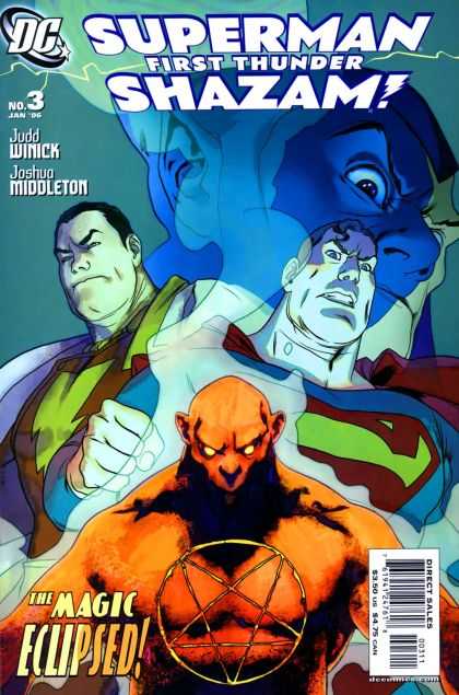 Superman - Shazam 3 - In The Shadows - The Conqueror - Superman The Middleman - Too Much To Handle - Devil Defeats Superman