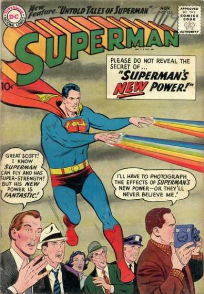 Superman 125 - Comics Code - Costume - Superhero - Untold Tales Of Superman - People - Curt Swan