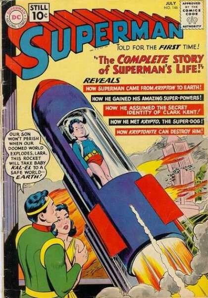 Superman 146 - Complete Story - Lara - Kal-el - Kryptonite - Super-powers - Curt Swan, Sheldon Moldoff