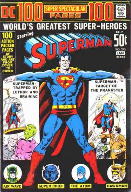 Superman 245 - Worlds Greatest - Superman - Dc - Luther - Brainiac - Murphy Anderson