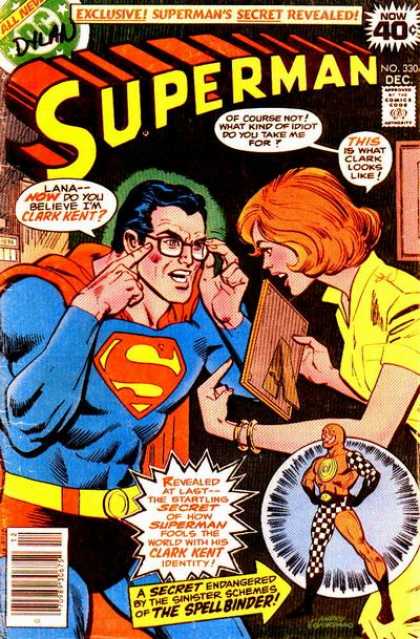 Superman 330 - No 330 - Superman - December Issue - Exclusive - The Spellbinder - Dick Giordano, Ross Andru