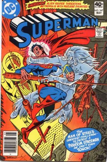 Superman 347 - Emergency - Greatest Challenge - The Man Of Steels - We Cant Even Touch - Phantom Spaceman
