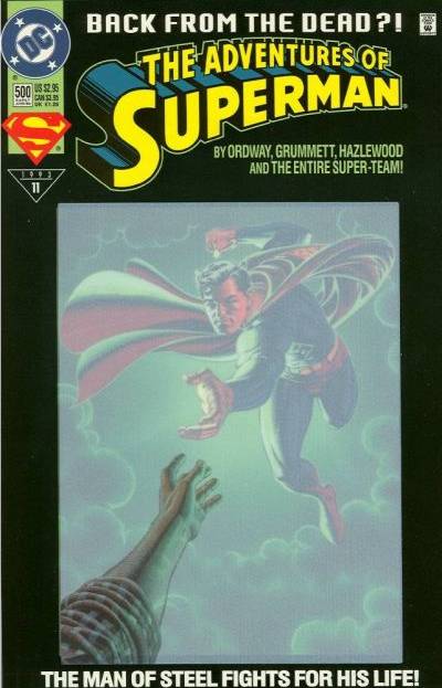 Superman 500 - By Ordway - Grummett - Hazlewood - The Entire Super-team - Stars