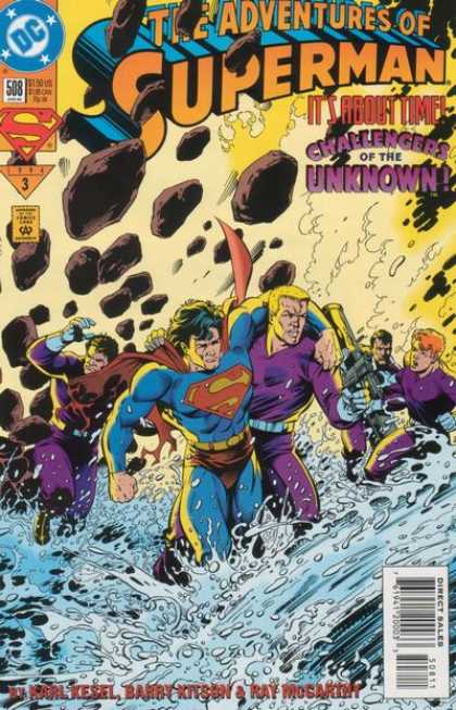 Superman 508 - Dc - 508 - The Adventures Of Superman - Its About Time - Challengers Of The Unknown
