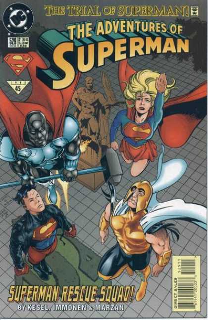 Superman 529 - Supergirl - Adventures - Rescues - Justice - Superboy
