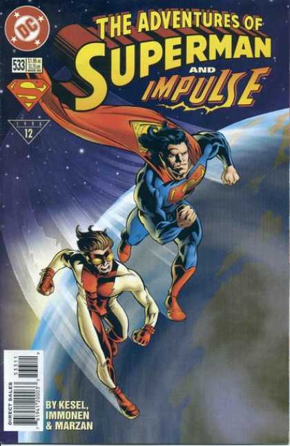 Superman 533 - Impulse - Earth - Kesel - Immonen - Marzan