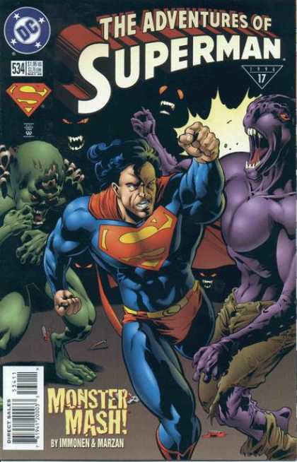Superman 534 - Dc - Dc Comics - Superman Adventures - Monster - Sueprman Hits