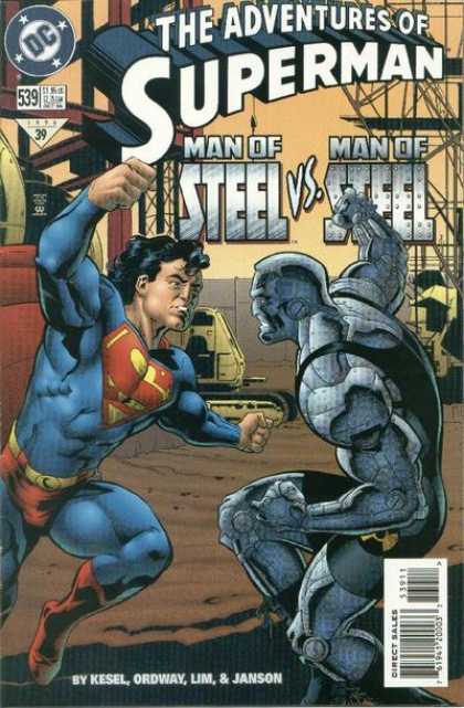 Superman 539 - Dc Comics - Man Of Steeal - Janson - Bulldozer - Kesel