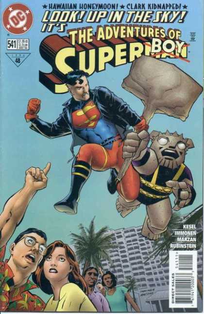 Superman 541 - Man Of Steel - Battle - Fighting - Villian - Hammer