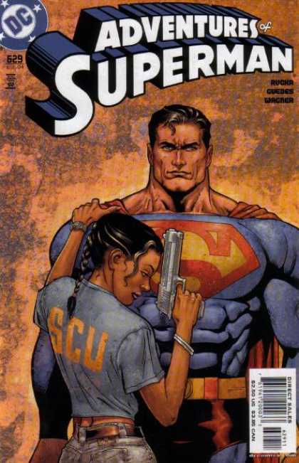 Superman 629 - Dc - Gun - Rucka Guedes Wagner - Woman - Direct Sales