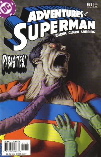 Superman 633 - Parasites - Rucka - Clark - Lanning - Diamond Comics