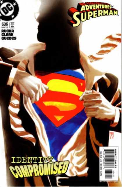 Superman 636 - Rucka - Clark - Guedes - Identity Compromised - Superman