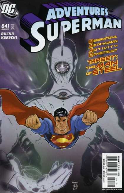 Superman 641 - Dc - 641 - Rucka Kerschl - Target - The Man Of Steel