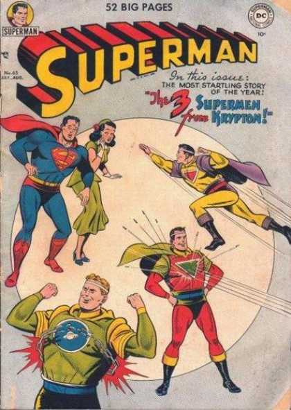 Superman 65 - Krypton - Story - Issue - Flying - Stopping Bullets