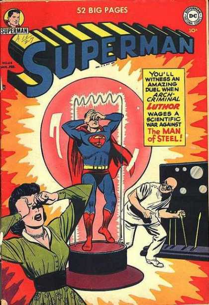 Superman 68 - 52 Big Pages - Duel - Luthor - Scientic War - Man Of Steel